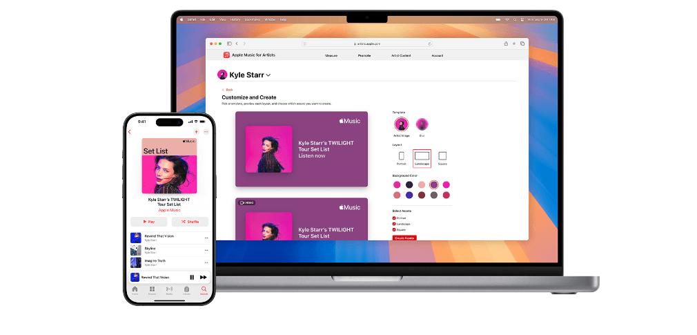 Tính năng mới nhất của Apple Music cho phép nghệ sĩ tạo danh sách phát chuyên dụng cho các buổi hòa nhạc và chuyến lưu diễn